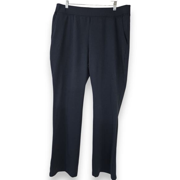 Lands’ End Navy Blue Active Jogger Pants – Women’s Large (14–16) - Picture 1 of 4